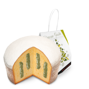 Panettone al pistacchio - gr. 750 (Pavia)