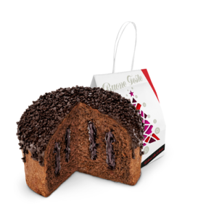 Panettone alto cacao nero e cioccolato - gr. 800