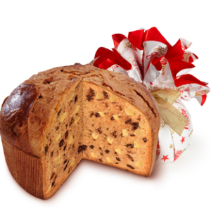 Panettone basso cioccolato e pere - gr. 750